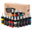 15ml 14colors Tattoo Ink Pigment with box Body Art Tattoo Kits Professional Beauty Paints Makeup Tattoo Supplies Semi-permanent