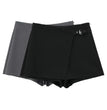 ASDS  Asymmetrical Skirt Pants Women's Shorts Mini  Hight Waist Zipper Woman Fashion Skirt Pants