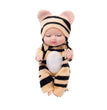 1pcs 13cm Sleep Baby Doll New Fashion Simulation Rebirth Dolls Mini Cute Doll Cartoon Animal Kids Toy for Children Birthday Gift