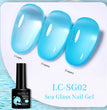 LILYCUTE 129 Colors 7ML Nail Gel Polish Nail Supplies Vernis Semi Permanent Nail Art Manicure Soak Off LED UV Gel Nail Varnishes