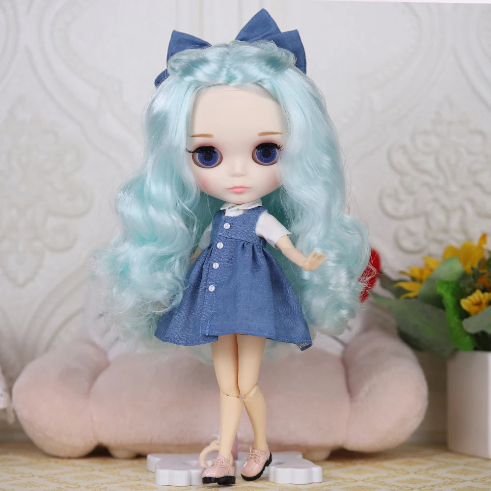 ICY DBS blyth doll 1/6 bjd toy joint body white skin shiny & matte face 30cm on sale special price toy gift anime doll