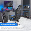 Gaming Chair, Backrest and Seat Height Adjustable Swivel Recliner Racing Office Computer Ergonomic Video Game Chair