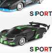 1/18 RC Car LED Light 2.4G Radio Remote Control Sports Cars For Children Racing High Speed Drive Vehicle Drift Boys Girls Toys