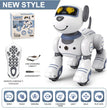 Intelligent Stunt Remote Control Robot Dog Toy, Programmable Robotic Puppy,Smart Interactive,Singing Dancing Following, Kid Gift