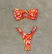 Micro Bikini Push Up Women Swimsuits 2024 Sexy Female Swimwear Brazilian Bikini Set Thong Biquini Swim Suits Print Beachwear