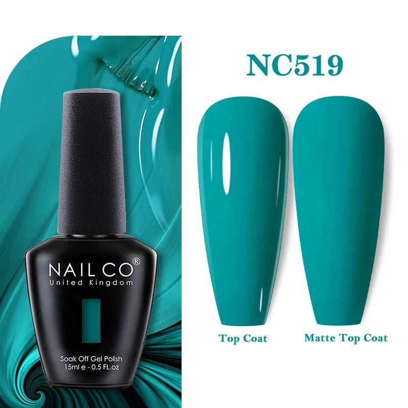 NAILCO 15ml Nail Gel Polish Vernis Semi Permanent UV Varnish Nails Art Manicure Design TOP BASE Hybrid Nail Supplies Nail Glue