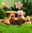 12pcs New Capybara Blind Box Simulation Mini Capibara Action Figures Doll Children Birthday Christmas Gift