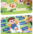 Montessori Baby Busy book My First Quiet Book Paste Early Learning Education Toy Children Toy Matching Game for Babies 2 3 Years