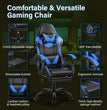 Gaming Chair, Backrest and Seat Height Adjustable Swivel Recliner Racing Office Computer Ergonomic Video Game Chair