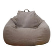 Large Small Lazy Sofas Cover Chairs without Filler Linen Cloth Lounger Seat Bean Bag Pouf Puff Couch Tatami Living Room Beanbags