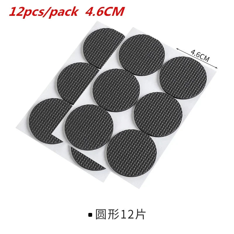 Protective Rubber Pad Rubber Furniture Leg Feet Pad Non-slip Fashion Flexible Table Chair Feet Sticker Foot Cover Household Tool