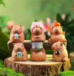 12pcs New Capybara Blind Box Simulation Mini Capibara Action Figures Doll Children Birthday Christmas Gift