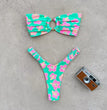 Micro Bikini Push Up Women Swimsuits 2024 Sexy Female Swimwear Brazilian Bikini Set Thong Biquini Swim Suits Print Beachwear