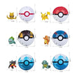 Pokeball Pokemon Figurine Elf Ball Anime Figure Cartoons Pikachu Charizard Pocket Monster Pet Anime Action Model Toy Kids Gifts