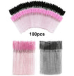 100pcs Disposable Eyelash Brushes Spoolies Micro Lash Mascara Wands Combs Wholesale for Eyelash Extension Makeup  Cosmetic Tools