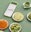 Kitchen Manual Vegetable Slicer Stainless Steel Vegetable Slicer Shredder Cutter Potato Shredders Garlic Carrot Grater Chopper