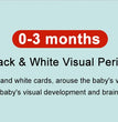 Baby Visual Stimulation Cards Montessori High Contrast Flash Card Infant Gift For Children Cognition Toy