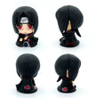 9cm Naruto Anime Figure Naruto Kakashi Action Figure Q Version Kawaii Sasuke Itachi Figurine Car Decoration Collection Model Toy