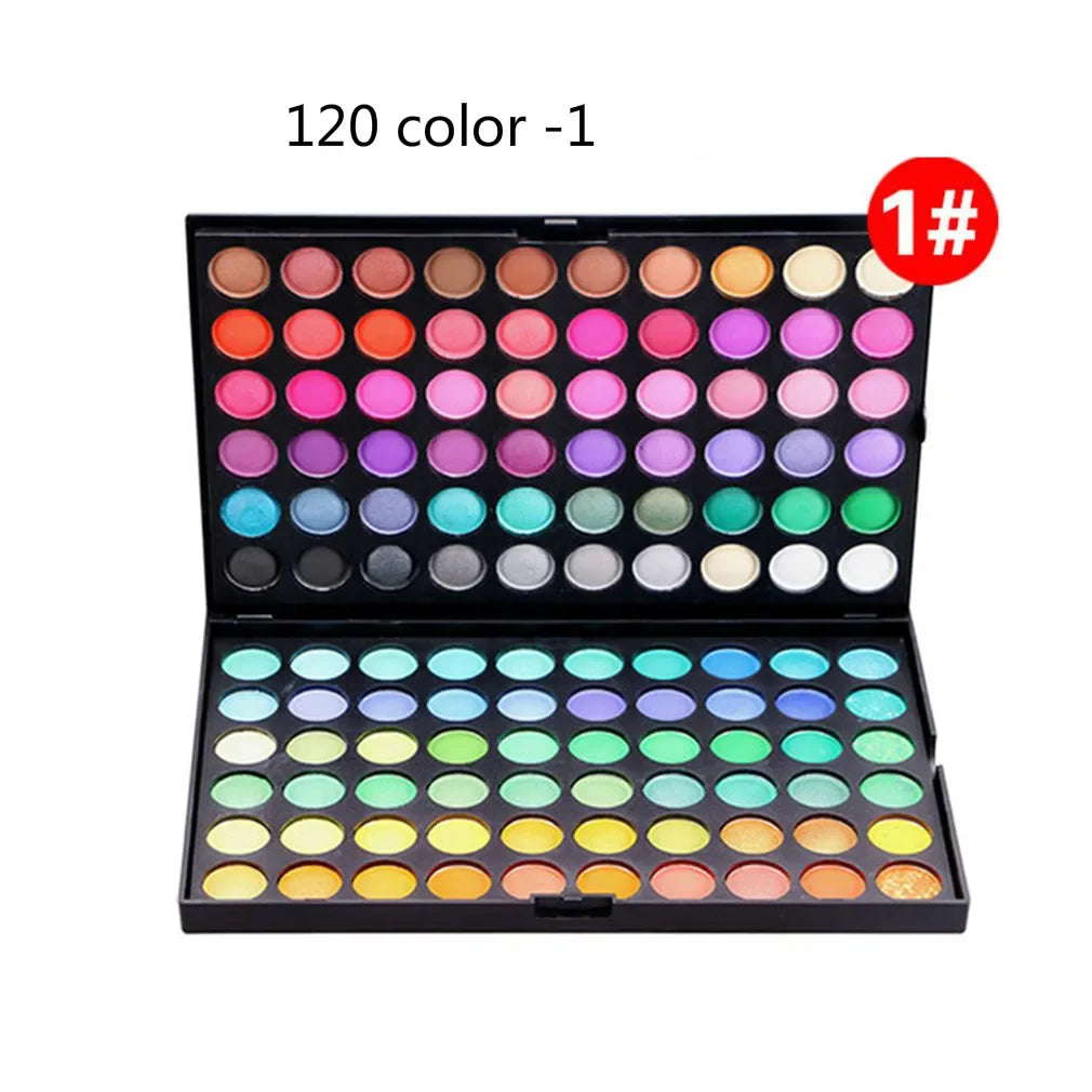 Makeup Set Kit 120 Color Make up Pallete Nude Eye Shadow Professional Shimmer Matte Glitter Eyeshadow Waterproof Shadows Palette