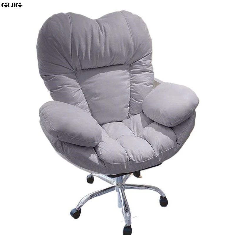 GUIG Lazy Computer Sofa Chair Home Comfortable Sedentary Reclining Table Chair Anchor Chair Live Chair Bedroom Lazy Chair Fotel