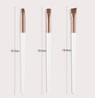 3 Pcs edge eyeliner brush oblique head eyebrow brush outline eyeliner brush ultra-thin eyeshadow brush makeup tools