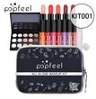 POPFEEL Makeup Full Kit Female Make Up Set Eye Shadow Eyeshadow Palette Lip Gloss Mascara Eyeliner Brushes Bag Make-up for Women