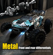 1:16 70KM/H Or 50KM/H 4WD RC Car With LED Remote Control Cars High Speed Drift Monster 4x4 Truck for Kids vs Wltoys 144001 Toys