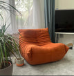 Caterpillar Single Sofa Lazy Couch Tatami Living Room Bedroom Lovely Leisure Single Chair Reading Chair Balcony Rocking Chair