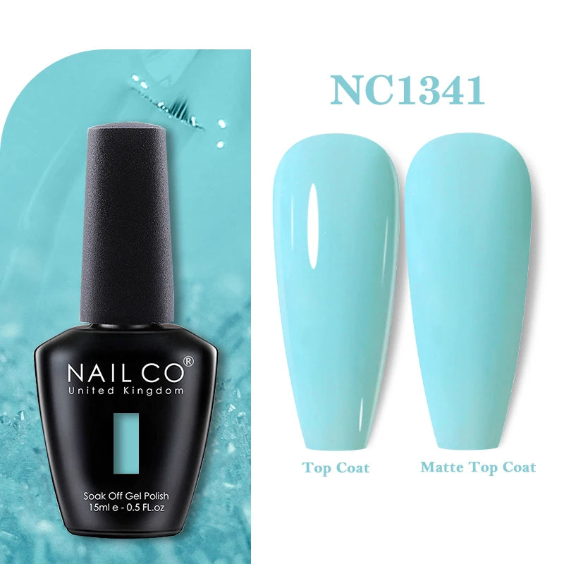 NAILCO 15ml Nail Gel Polish Vernis Semi Permanent UV Varnish Nails Art Manicure Design TOP BASE Hybrid Nail Supplies Nail Glue