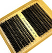 320 Bundles 60D/80D/100D Cluster Eyelash Extension Thick Style Individual Eyelashes Handmade Eyelash Bundles 5D Fluffy Mink Lash