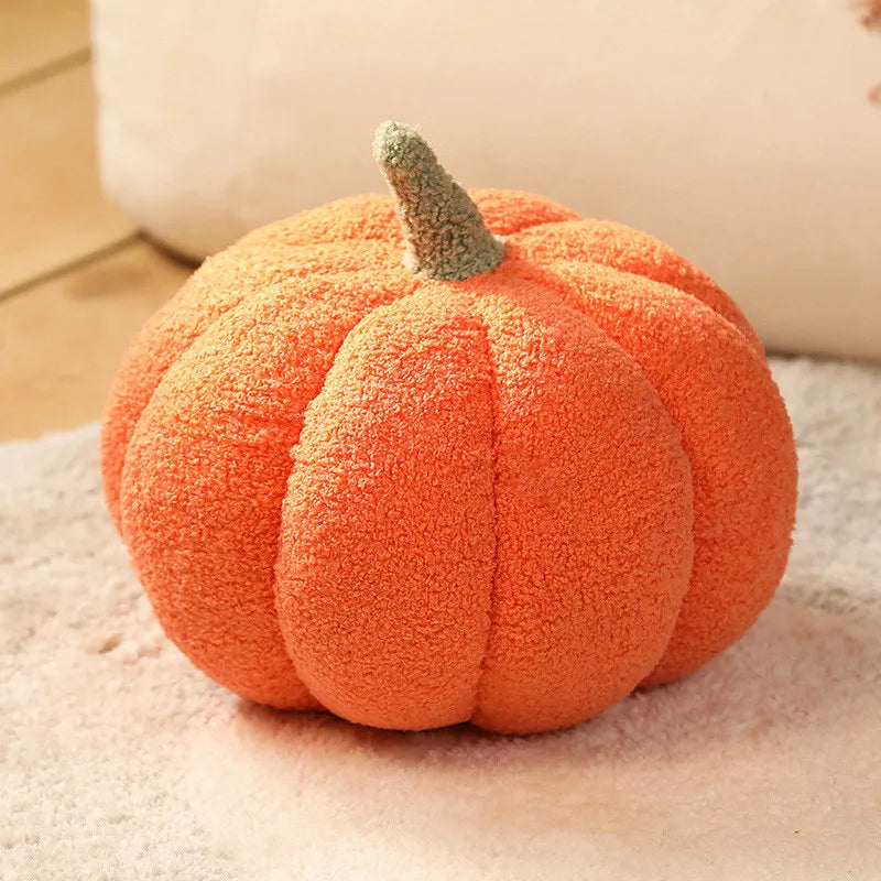 20cm Small Size Soft Pumpkin Plush Toys Lovely Stuffed Plant Bedroom Decoration Halloween Decor Dolls Soothing Pillow for Kids