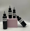 30/60/90/120ml Black Tattoo Ink Professional DIY Tattoo Pigment Practice Tattoo Ink Body Art Paint Tattoo Color Tattoo Pigment