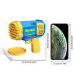 40 Hole Rocket Launcher Handheld Portable Electric Automatic Bubble Gun Party Birthday Gift Toy(without Bubble Water)