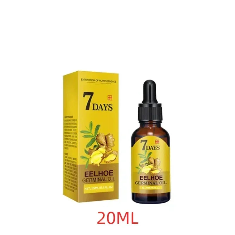 7 Day Rapid Growth Liquid Anti Hair Loss Ginger Growth Conditioning  Treatment Nourish Hair Growth Oil Scalp Care Serum Products