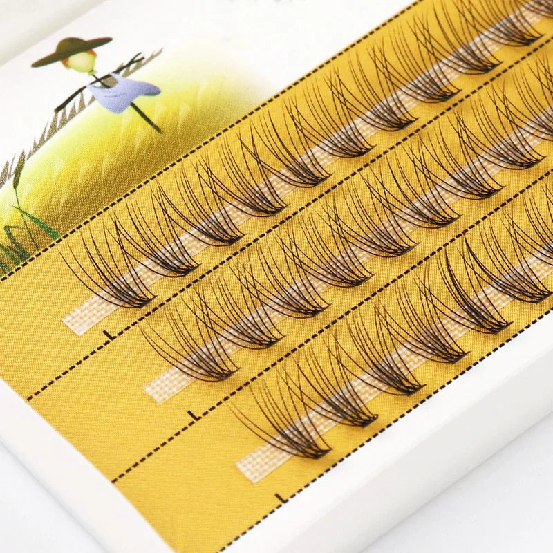 20/30/40D Cluster Eyelashes Natural Eyelash extension Indiviual bunches 1 box/60 bundle makeup Tools Soft box Lashes wholesale