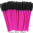 50/100Pcs Makeup Brushes Disposable Eyebrow Brush Mascara Wand Applicator Spo Eye Lashes Brush Cosmetic Eyelash Extension Tools