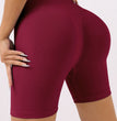 Butt Lifting Seamless Gym Shorts Women Skinny Stretch High Waist Shorts Coquette Exercise Activewear