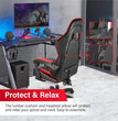 Gaming Chair Office Chairs Backrest and Seat Height Adjustable Swivel Recliner Racing Office Computer Ergonomic Video Game Chair