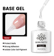 BORN PRETTY 10ml Base Gel Top Coat Rubber Gel Reinforcement Gel for Nails Tools Soak Off UV LED Nail Varnish Function Gel