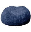 No Stuffed Gray Bean Bag Chair Giant Beanbag Pouf Sofa Bed Puff Futon Room Seat Tatami Relax Lounge Furniture Only Bag Case