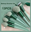 13 PCS Makeup Brushes Set Eye Shadow Foundation Women Cosmetic Brush Eyeshadow Blush Beauty Soft Make Up Tools Bag