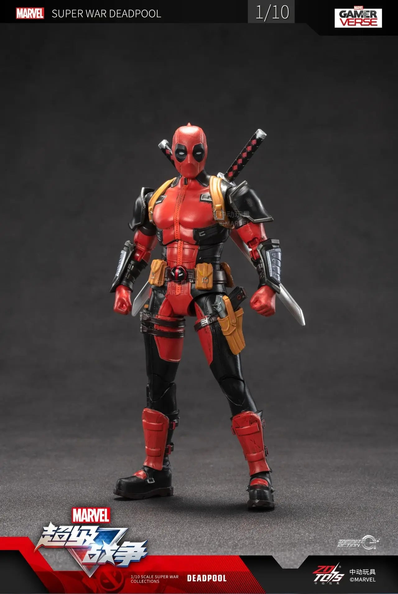 ZD Toys Deadpool & Wolverine Action figures Deadpool Boxed Wolverine  Collection Adult Action Figures Kids Toy