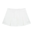 ASDS Fashion Women's High Waist Shorts Skirts Pleated Skirt Shorts Women Striped Bermuda Shorts Woman Casual Mini Shorts