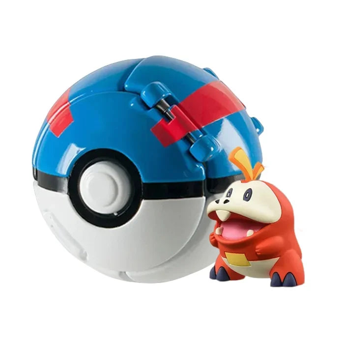 Pokeball Pokemon Figurine Elf Ball Anime Figure Cartoons Pikachu Charizard Pocket Monster Pet Anime Action Model Toy Kids Gifts