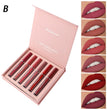 6-color Lip Gloss Liquid Lip Gloss Cosmetic Liquid Lipstick Stain-proof Waterproof Lip Gloss