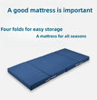 Mattress Multi-color Design Environmentally Friendly Materials Comfortable Cotton Linen Foldable Multifunctional Sponge Durable