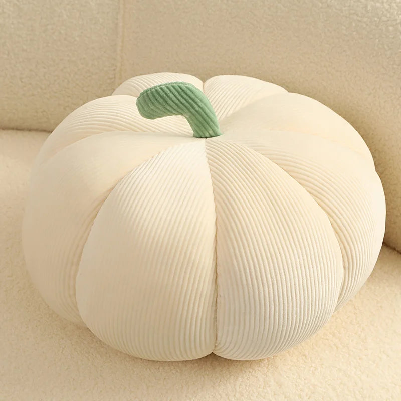 18-35cm Kawaii Simulation Nordic Halloween Pumpkin Plush Toys Lovely Soft Plant Stuffed Doll Holidays Props Decor Throw Pillow