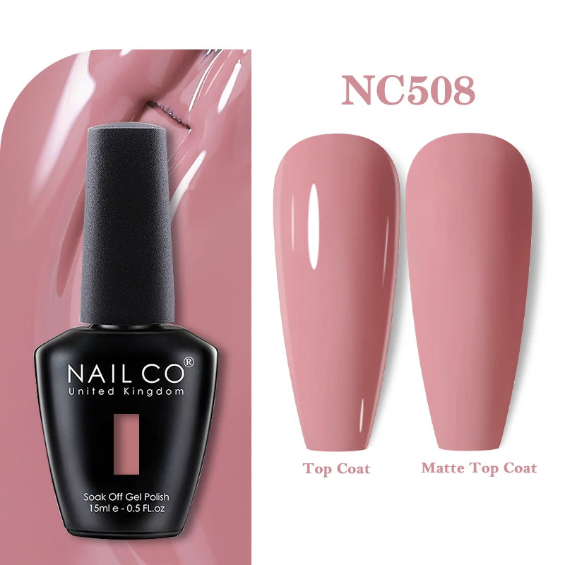 NAILCO 15ml Autumn Brown Colors Series Gel Varnish Coffee Gel Nail Polish Winter Reddish Gellak Design Lacquer Nail Art Manicure