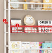 Over The Door Storage Rack Multi Layer Bathroom Load bearing Wall Hanging Shelf Kitchen Condiment Cabinet Door Rear