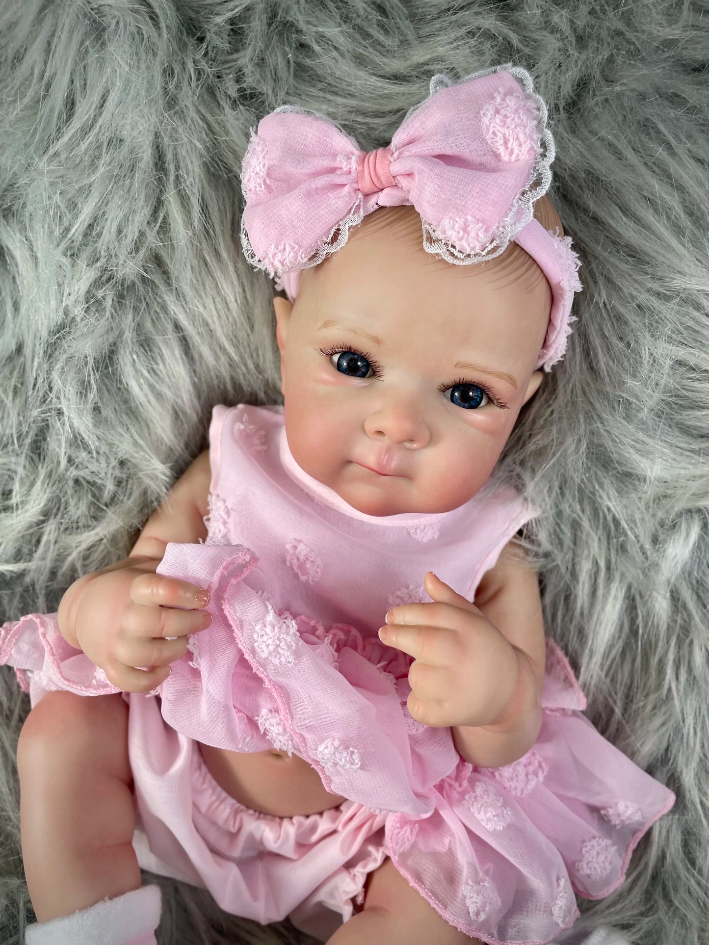 18 Inch Bettie Full Body Soft Silicone Vinyl Girl Reborn Baby Doll With Painted Lifelike Hair Bebe Reborn Toys